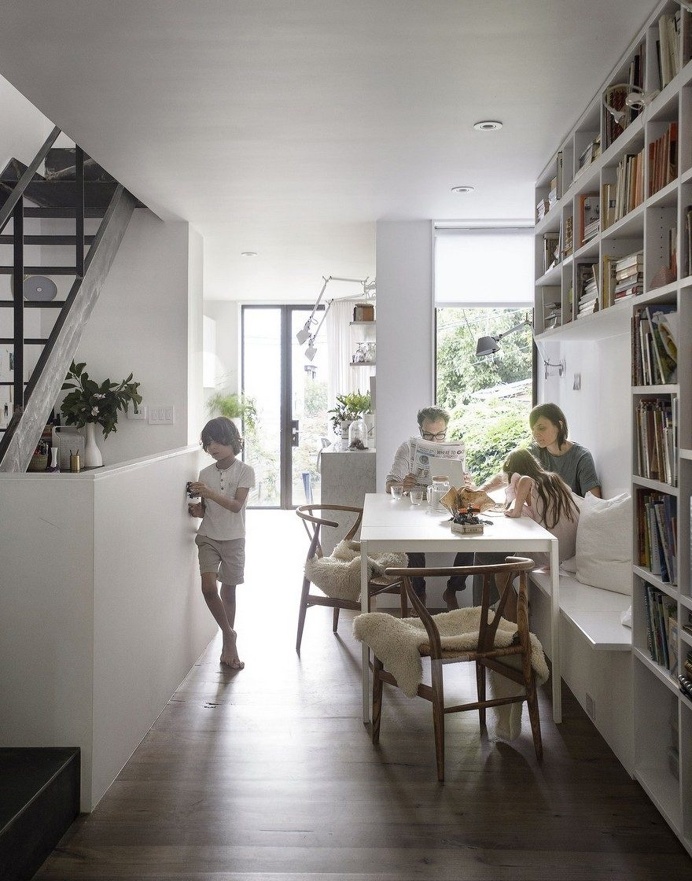 11 Foot Wide Brooklyn House Extended and Upgraded by Office of Architecture 3