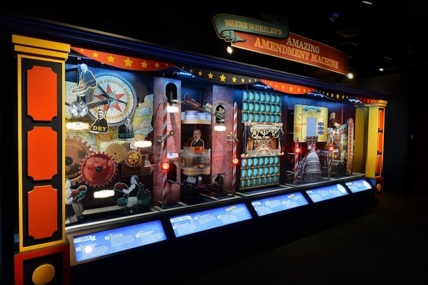 Wayne Wheeler's Amazing Amendment Machine @ National Constitution Center #history #american #constitution #prohibition