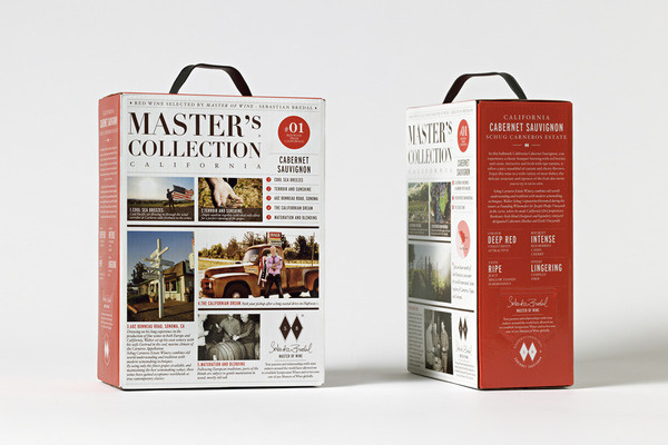 Master's Collection www.olssonbarbieri.com #package #boxed #wine