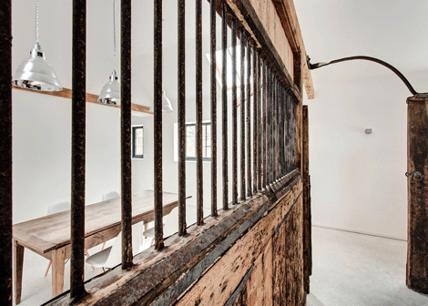 Manor House Stables AR Design Studio #interior #wood #jail #reclaimed