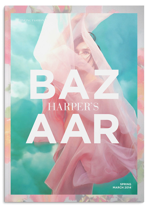 Editorial Design Served' Harper's Bazaar Redesign
