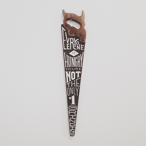 .@zacharysmithh | I painted this for an online shop I have in the works. _ But, for now, it wi... | Webstagram the best Instagram viewer #saw #typography