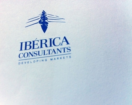 IBERICA CONSULTANTS on the Behance Network #logotype #branding #stationery #bussines #cards