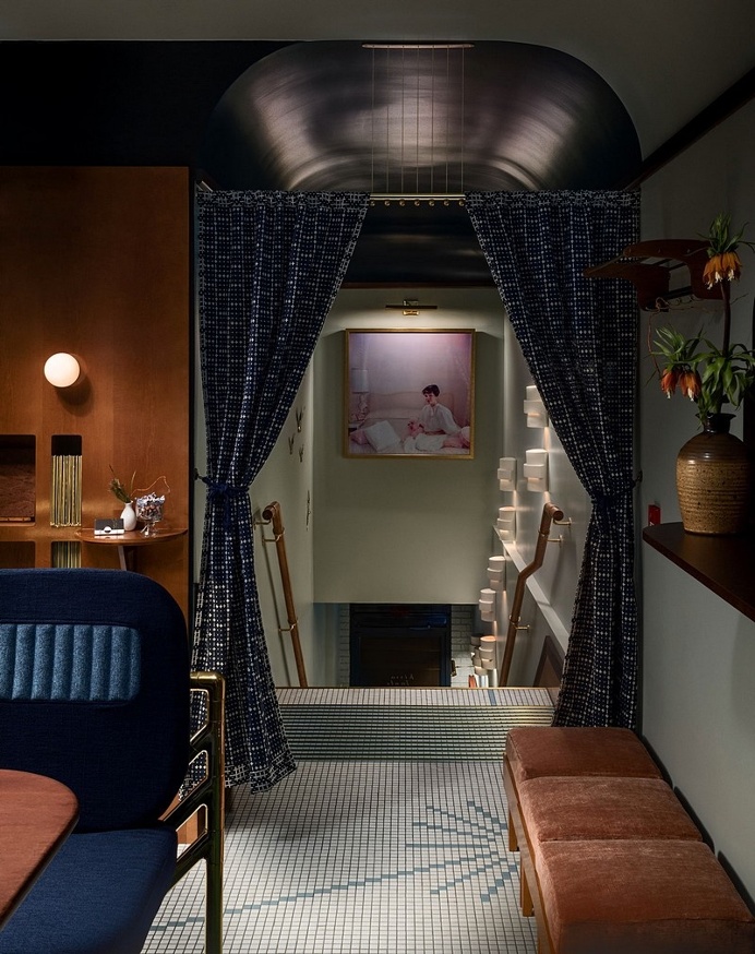 Kissa Tanto Restaurant Inspired by the Vanishing Jazz Cafes of the 1960s