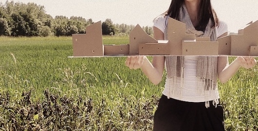 Belgitude - La Nouvelle #cardboard #design #graphic #landscape #photography #shadow #object #typography