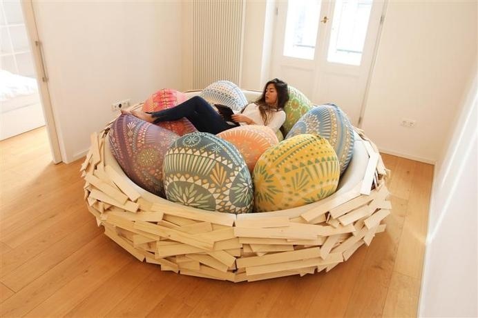 Giant Birdsnest for Creating new ideas OGE Creative Group - www.homeworlddesign.com (3) #ideas #creativity #home