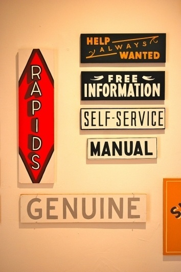 All sizes | Caitlyn Galloway & Corinne Matesich | Flickr - Photo Sharing! #sign #type #painting #typography