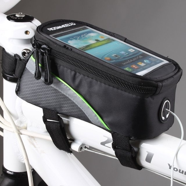 Roswheel Bike Frame Front Tube Bag #tech #flow #gadget #gift #ideas #cool