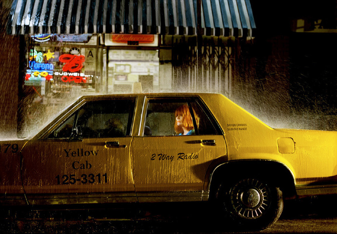#rain#taxi#photography