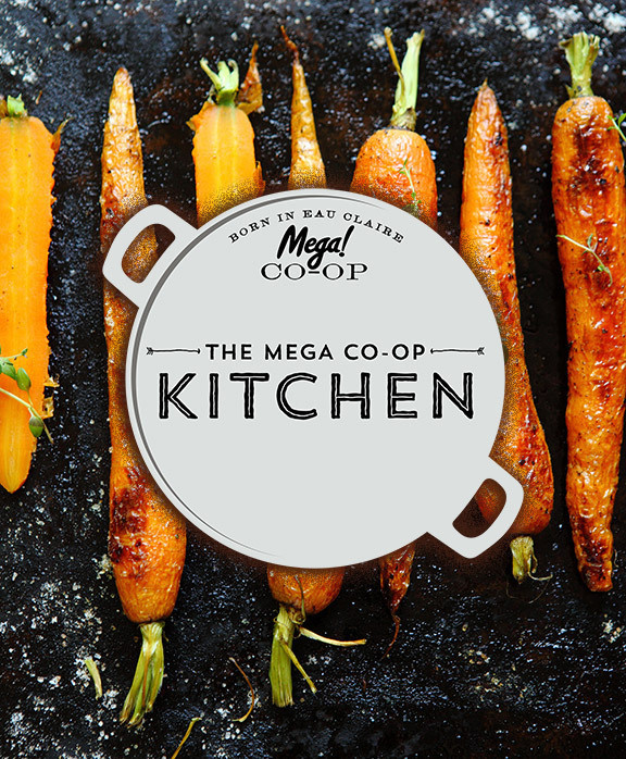 Logo Design for Mega Co-op for Kitchen #branding #packaging #icon #design #food #brand #identity #logo #gourmet #typography