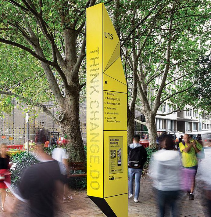 Wayfinding | Signage | Sign | Design | Future Focus for UTS 城市公共空间品牌导视设计