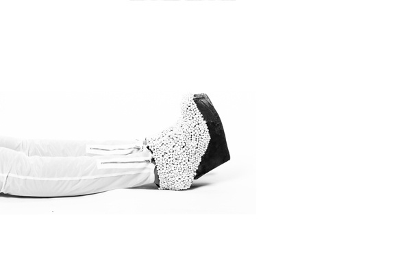 Chrissie Houtkooper / designer / illustrator #white #shoes #print #graphic #black #fashion