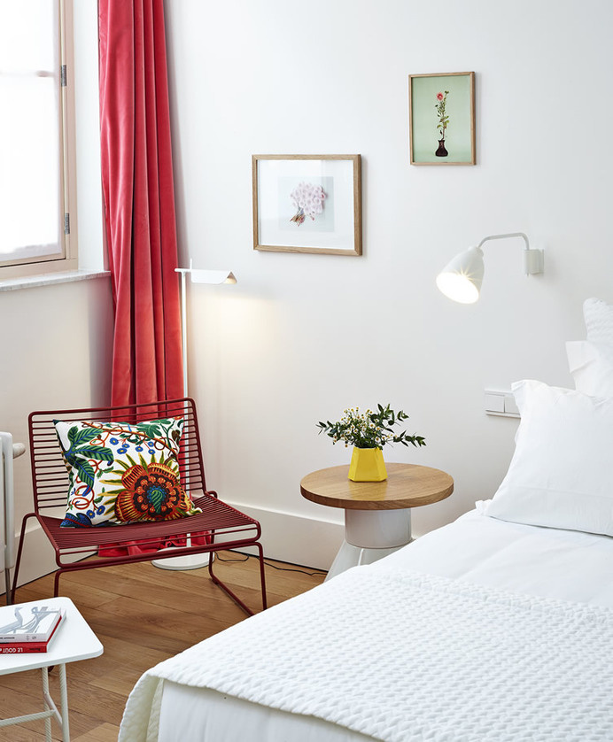 Hôtel des Galeries — Brussels #bedroom