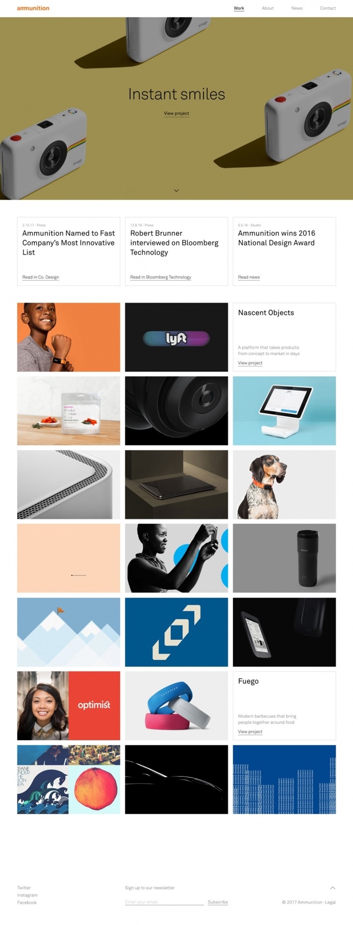 Ammunition Group - Mindsparkle Mag - Ammunition Group is a design studio dedicated to bringing products and services that matter to market.