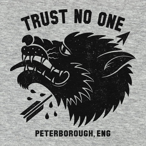FFFFOUND! | Band Job :: Music Art & Awesome Design :: TNO - Wolf #icon #color #black #shirt #logo
