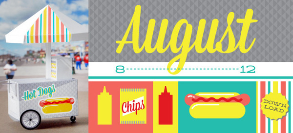 Scout_COTMC_august #calendars #paper