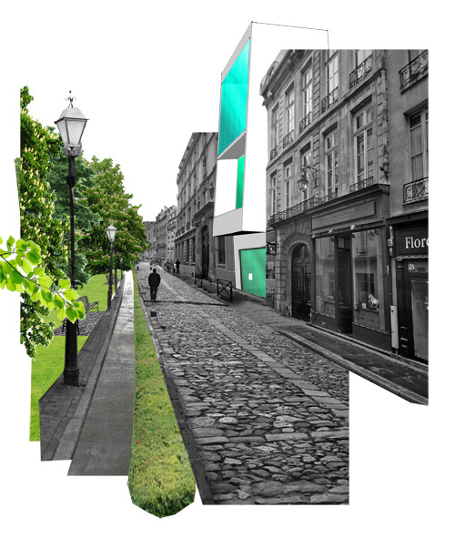Kategxc3xb3rixc3xa1k / Categories #urban #rue #old #cobble #house #stone #montage #street #trees #green