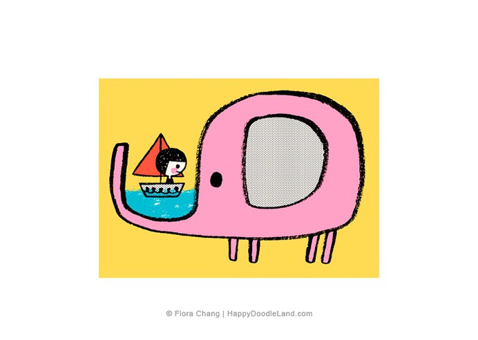 Elephant Pool © Flora Chang | Happy Doodle Land.png