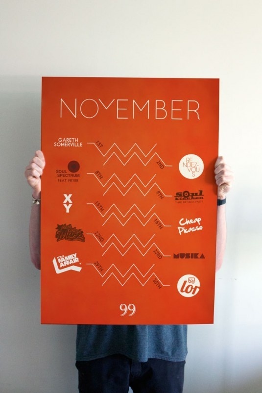 What's on November #geometry #shapes #nights #series #poster #edinburgh #monthly #november