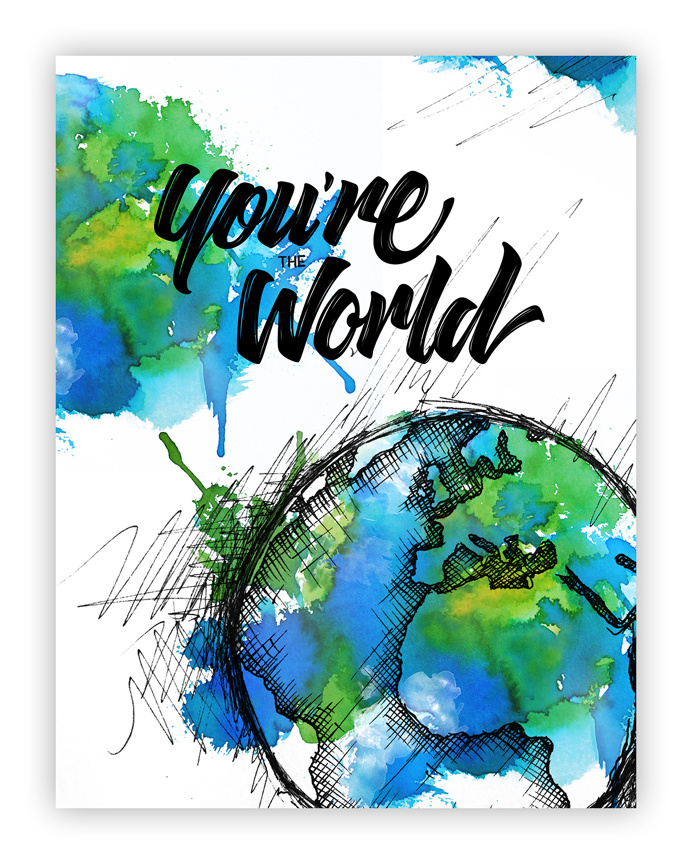 You're the World on Behance
