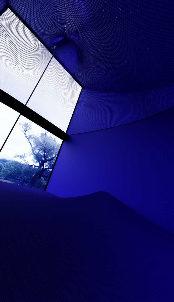 BZF, IH_blackjam, blue interior, #architecture #minimalist #minimal #minimalism #blue