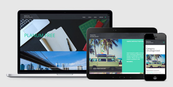 Planum Free Wordpress Theme