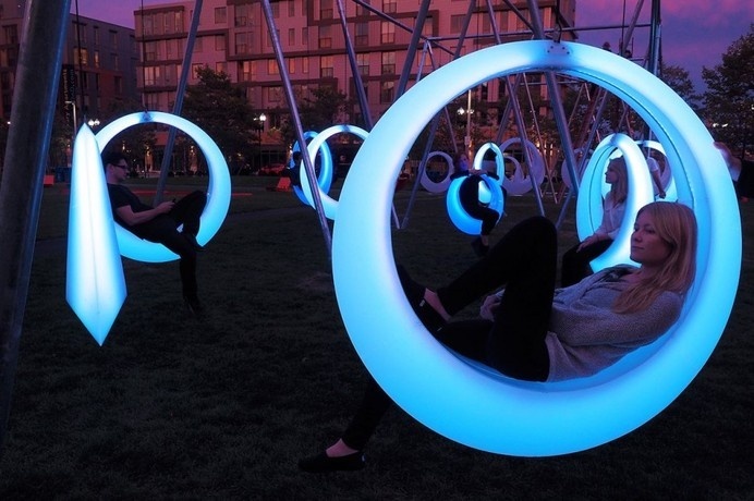 Swing Time interactiv playscape in Boston - www.homeworlddesign. com(4) #boston #park