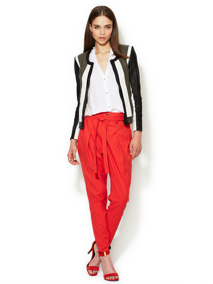 Voyage Cropped Pant #gilt #red #pants