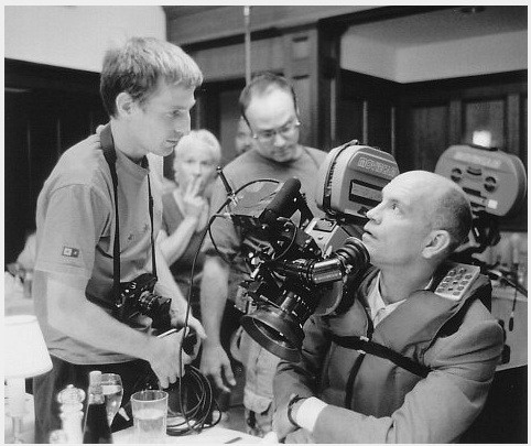 John Malkovich & Spike Jonze #jonze #malkovich #photography #john #film #spike