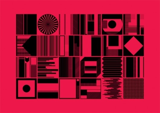 Creative Review - 17th Biennale of Sydney identity #dynamic #white #red #branding #sidney #black #system