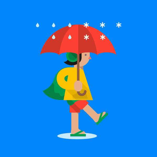 Google, gif, character, cartoon, travel, google plus, dance, weather, cook, animation