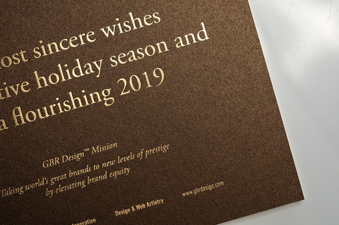 New Year Greeting Card - Mindsparkle Mag This month GBR had much fun creating a one-of-a-kind graphic project of a New Year Greeting Card. It's their way to wish Merry Xmas and Happy New Year to their beloved clients and partners. #corporate #design #identity #color #photography #graphic #design #gallery #blog #project #mindsparkle #mag #beautiful #portfolio #designer