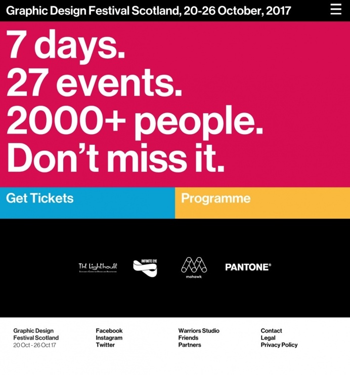 Graphic Design Festival Scotland - Mindsparkle Mag - Graphic Design Festival Scotland is an international organisation promoting creativity,