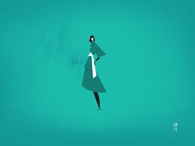 Misuzu by Laszlo Kovacs #logo #woman #stylised