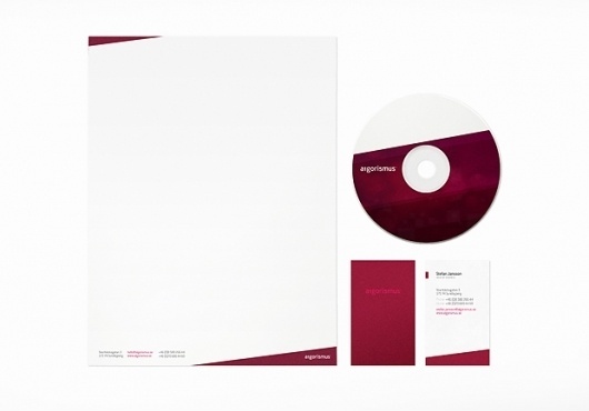 Algorismus | Daniel Eek #stationary #business #corporate #identity #cards