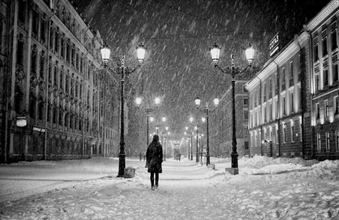 Winter is Coming: Snowy Russian Street Photography by Chris Retro