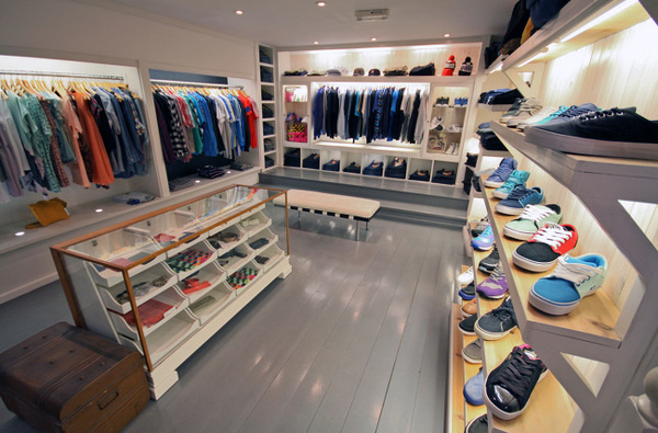 ACADEMY CLOTHING Mitchell Clements #interior #shop #academy #clothing