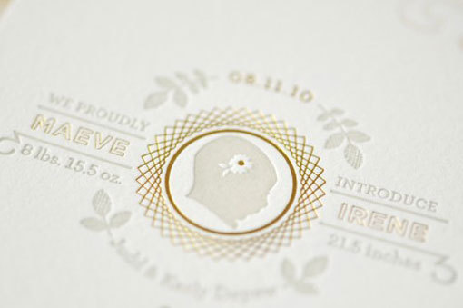 goldfoil2 #print #letterpress