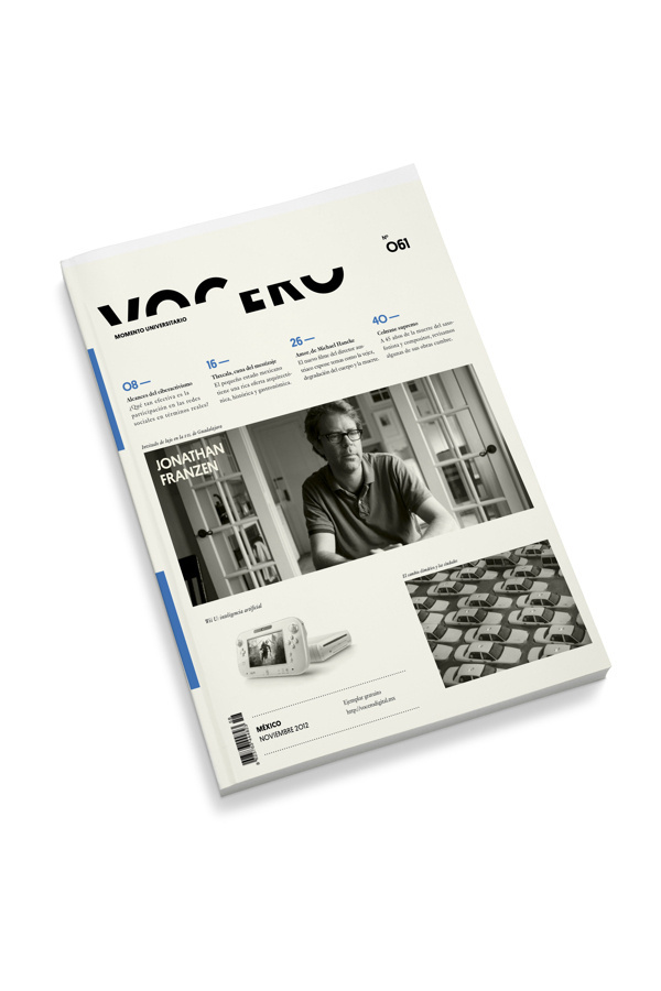 Vocero on Behance #cover #book