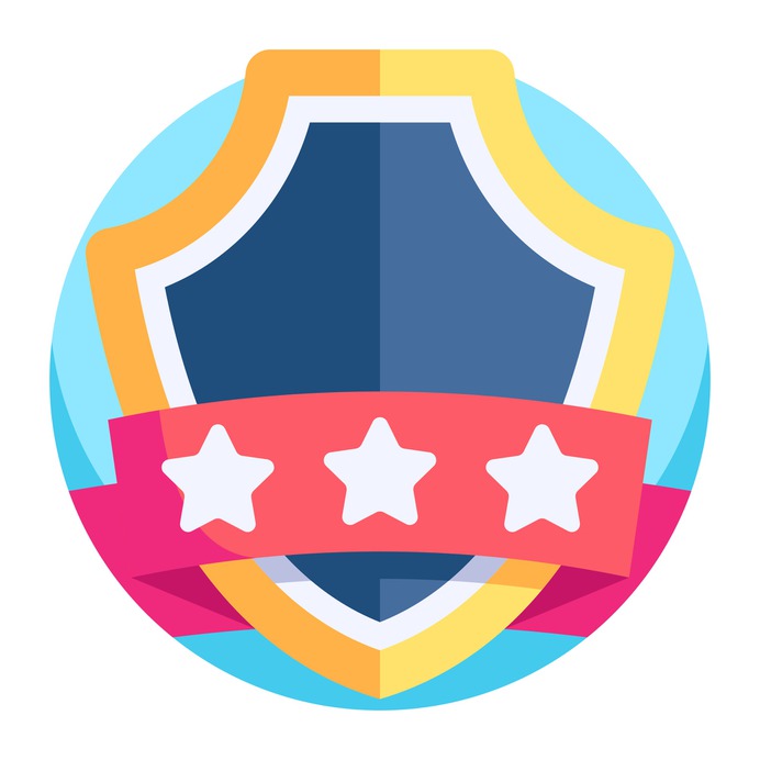 See more icon inspiration related to champion, best, sports and competition, insignia, emblem, badge, winner and award on Flaticon.