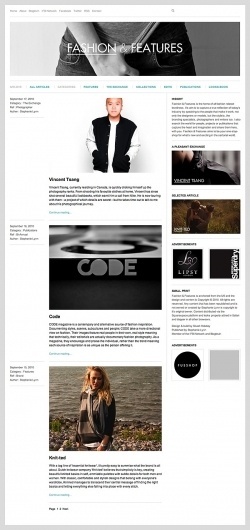 Fashion & Features on Web Design Served #dgfdgd