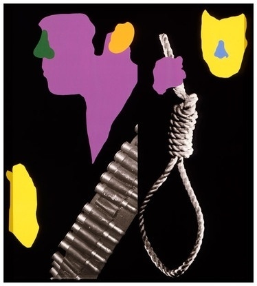 JOHN-BALDESSARI_detail.jpg (374×415) #baldessari #john #painting #art #collage