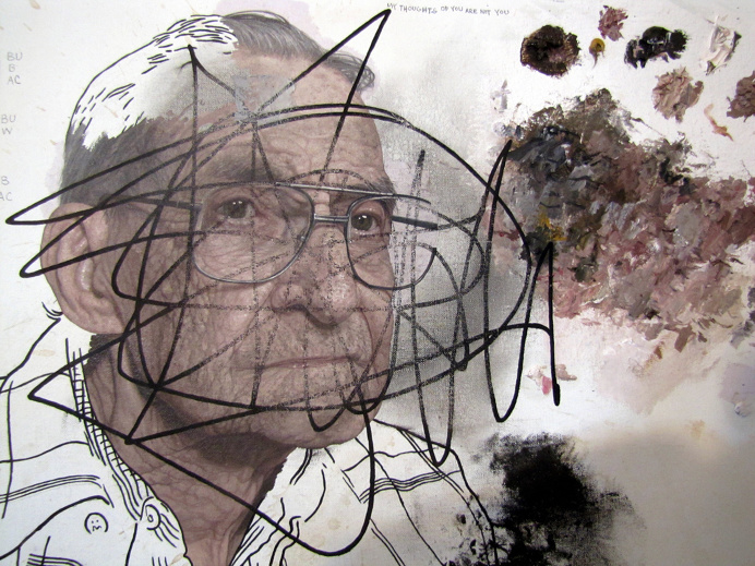 painting, face