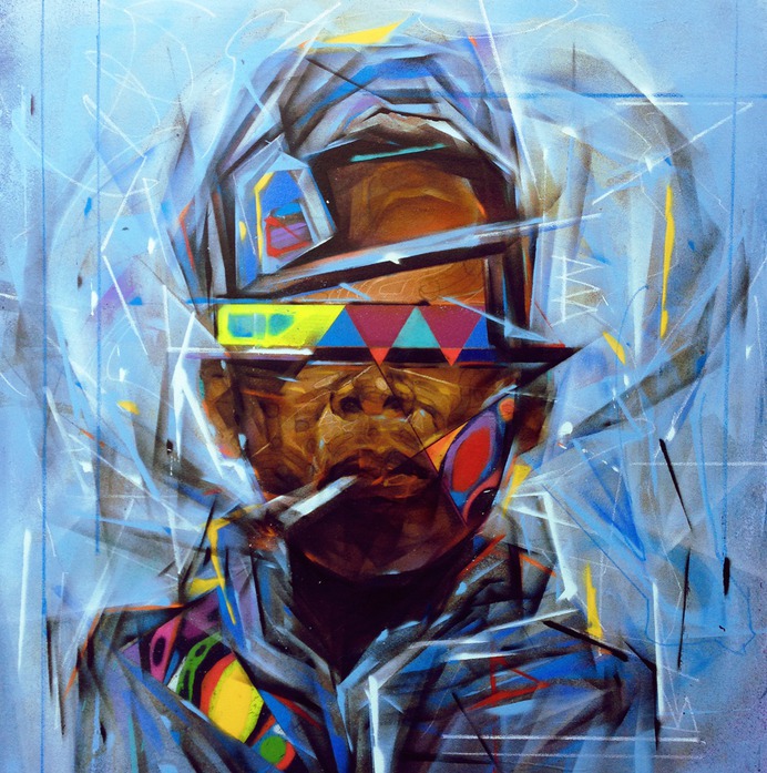 Illustrator & Fine Artist Sam Rodriguez Studio - Masterpicks - Design Inspiration