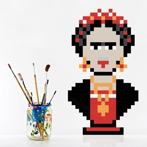 puxxle — Frida #kahlo #puxxle #puzzle #pixel #art #frida