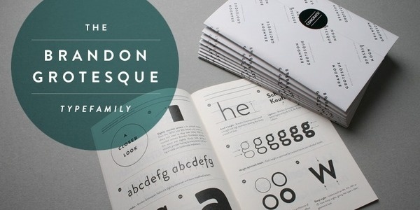 Brandon Grotesque #typography