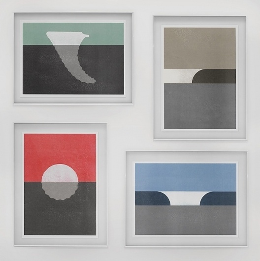 Minimalist Surf Art, Emil Kozak Designstudio #prints #minimal #surf
