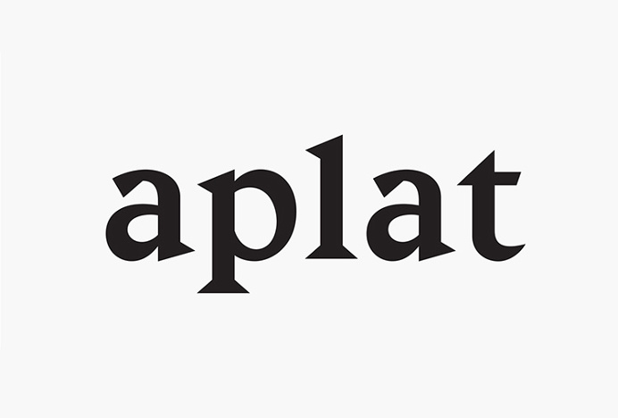 Aplat by Anne Sylvestre #logotype