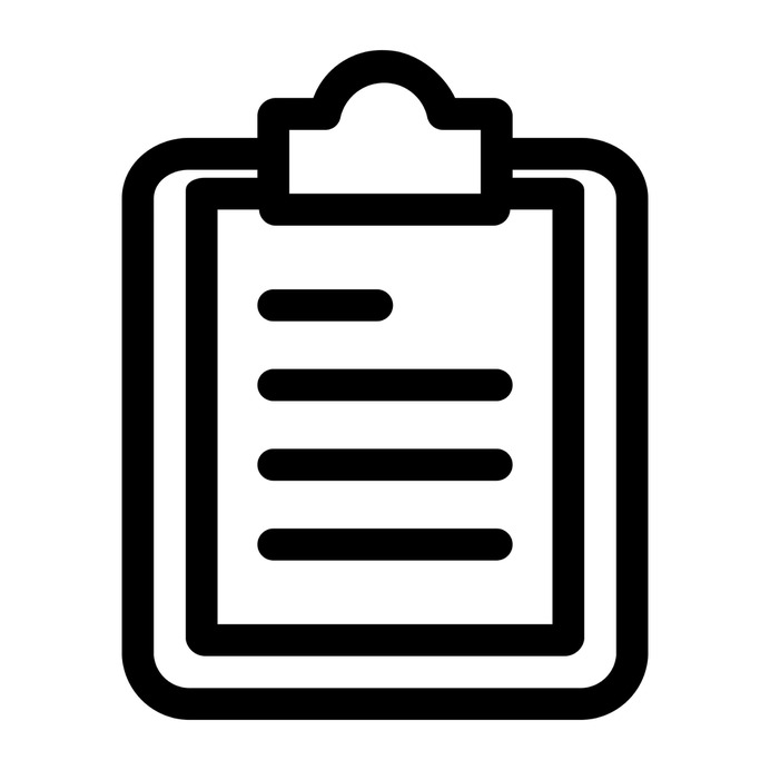 See more icon inspiration related to clipboard, list, tasks, ui, Tools and utensils, miscellaneous, verification, checking and education on Flaticon.
