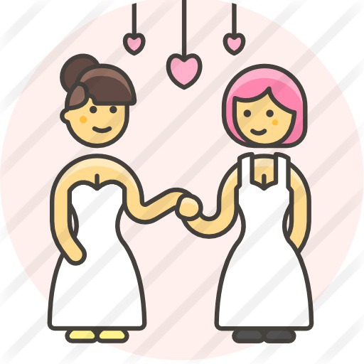 See more icon inspiration related to love and romance, lesbian, homosexual, wedding, love and people on Flaticon.